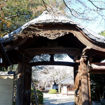Yanaka Cemetery (Tokyo), Gate of Tenno-ji temple