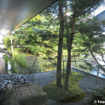Fukuda Art Museum (Kyoto), View on the contemporary garden