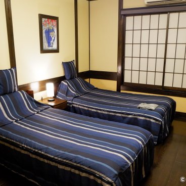 Tamachi Bukeyashiki Hotel (Kakunodate), Western-style room with 2 beds