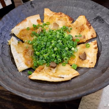 Tamachi Bukeyashiki Hotel (Kakunodate), Domanin Pizza, specialty of restaurant Mominoki-tei