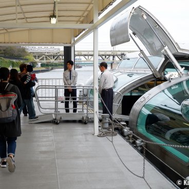 Hotaluna Cruise (Tokyo), The ship at Asakusa Pier