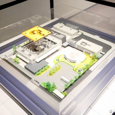 Nintendo Museum (Uji, Kyoto), Model scale of the museum