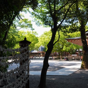 Atsuta-jingu (Nagoya), View on the shrine's main plaza