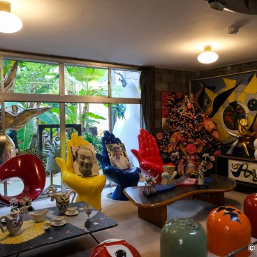 Taro Okamoto Memorial Museum (Tokyo), Permanent exhibition at the ground floor