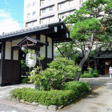 Hida Hanasatonoyu Takayama Ouan, Entrance of the hotel 2