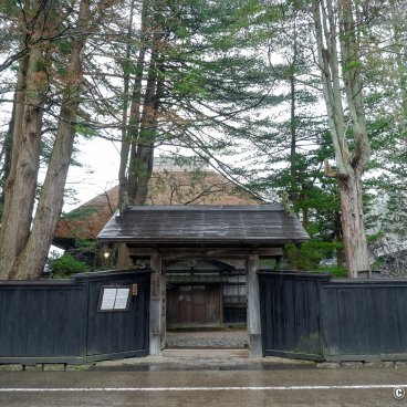 Kakunodate (Akita), Entrance gate of the Ishiguro Samurai House