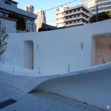 The Tokyo Toilet (Shibuya), Nishisando toilets, by Sou Fujimoto
