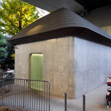 The Tokyo Toilet (Shibuya), Urasando toilets, by Mark Newson