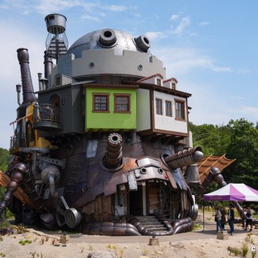 Ghibli Park (Nagoya), Moving Castle in the Valley of Witches
