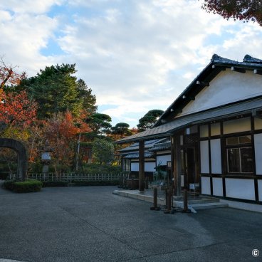 Edo-Tokyo Open-Air Architectural Museum, Front entrance of the Hachirouemon Mitsui Residence (1952)