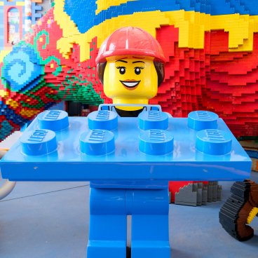 Legoland Japan (Nagoya), LEGO character placed to decorate the park