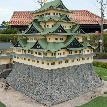 Legoland Japan (Nagoya), LEGO reproduction of Nagoya Castle in Miniland