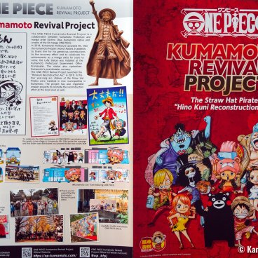 One Piece Kumamoto Revival Project (Kyushu), Promotional leaflet of the project