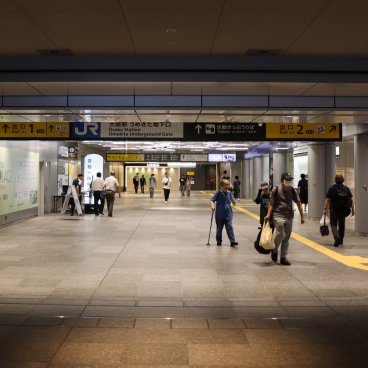 Grand Green Osaka (Umeda), Umekita Underground Gate to access Osaka Station