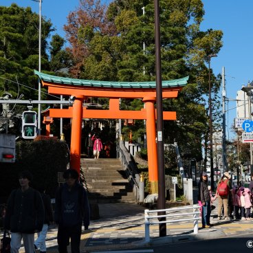 Waseda (Tokyo), Ana Hachiman-gu shrine