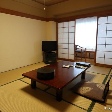 Oniyama Hotel (Beppu), Standard Japanese room with tatami flooring