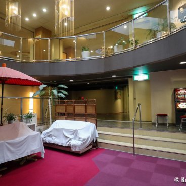 Oniyama Hotel (Beppu), Lobby of the hotel