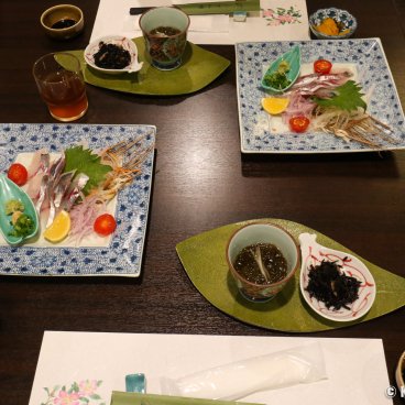 Oniyama Hotel (Beppu), Dinner at the hotel