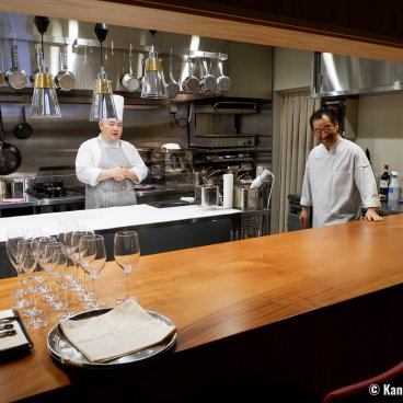 Auberge Homachi Mikuni Minato (Fukui), Chefs working at Yoshino Tateru restaurant