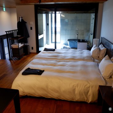 Auberge Homachi Mikuni Minato (Fukui), Main room of the Kikko house