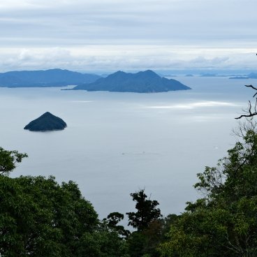 Mount Misen (Miyajima), View on the Seto Inland Sea