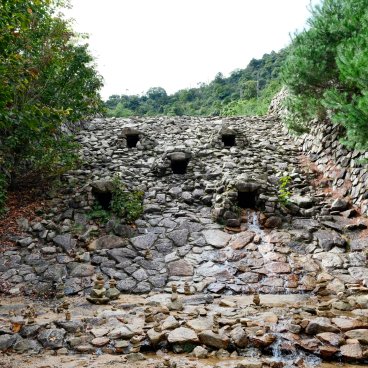 Mount Misen (Miyajima), Dam on Daisho-in trail