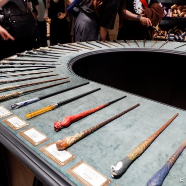 Harry Potter Shop Harajuku (Tokyo), Counter for wizard wands
