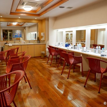 Capsule Inn Osaka (Umeda), New Japan Umeda's hairdressing and grooming area 2