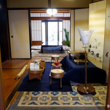 Hanbey-Fu Honten (Kyoto), Exhibition in the traditional house Kyo-machiya
