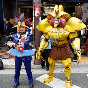 Nipponbashi Street Festa (Osaka), Yu-Gi-Oh Cosplayers