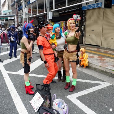 Nipponbashi Street Festa (Osaka), Dragon Ball cosplay