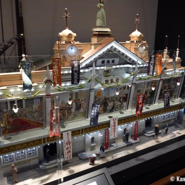 Edo-Tokyo Museum, Miniature of the Denkikan movie theater