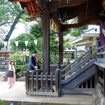 Hakusan-jinja (Tokyo), Main pavilion of the shrine