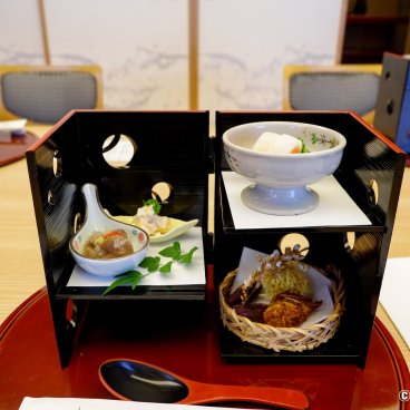 Authent Hotel Otaru (Hokkaido), Kaiseki meal at Japanese restaurant Irifune
