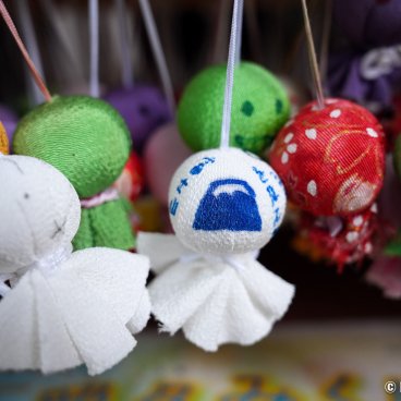 Koenji Hikawa-jinja (Tokyo), Teru Teru Bozu dolls