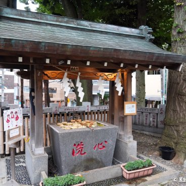 Koenji Hikawa-jinja (Tokyo), Temizuya ablution pavilion