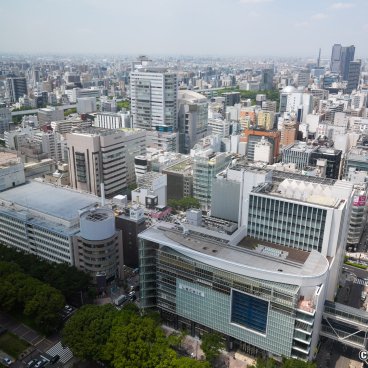 The Royal Park Hotel Iconic Nagoya, View on Sakae district from the hotel