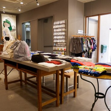gol. STORE TSUBASA Kichijoji (Tokyo), Inside view of the soccer apparel shop 2