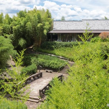 Take no Michi (Muko), View on the museum at the Rakusai Bamboo Park