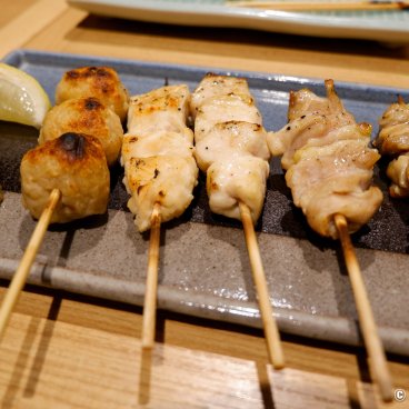 Tokyo Festival Restaurant - Bon Dance Izakaya (Kabukicho), Yakitori meat skewers