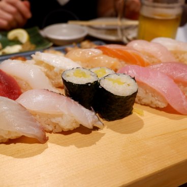 Tokyo Festival Restaurant - Bon Dance Izakaya (Kabukicho), Sushi plate