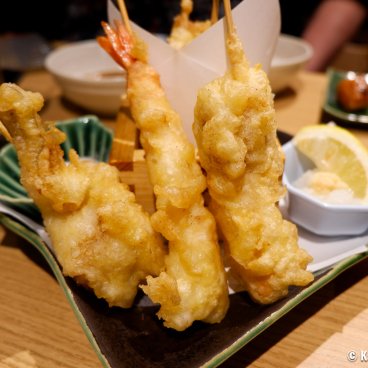 Tokyo Festival Restaurant - Bon Dance Izakaya (Kabukicho), Ebi tempura fried shrimps