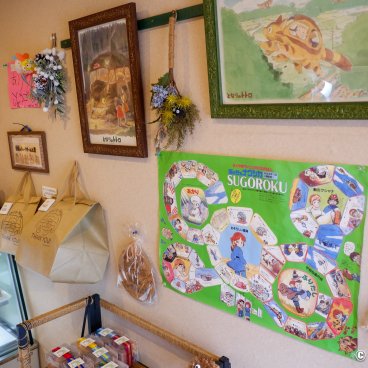 Shirohige’s Cream Puff Factory Kichijoji (Tokyo), Interior view of the official Ghibli pastry shop 2