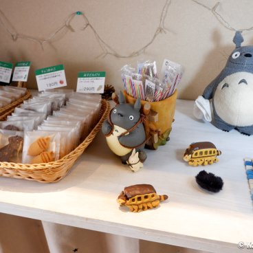  Shirohige’s Cream Puff Factory Kichijoji (Tokyo), Totoro biscuits and cookies for sale 4