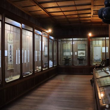 Toyokuni-jinja (Kyoto), Exhibition inside Homotsukan treasure hall