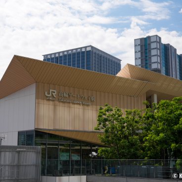 Takanawa Gateway City (Tokyo), Outside view of Takanawa Gateway Station