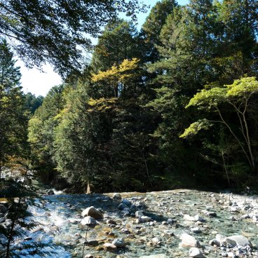 Kiso Valley (Japanese Alps), Ryujin no Taki falls (Nakatsugawa City, Gifu prefecture)