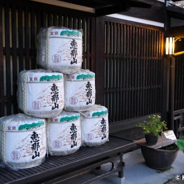 Kiso Valley (Japanese Alps), Hazama Shuzo Brewery (Nakatsugawa-juku post town, Gifu prefecture)