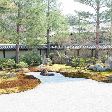 Kyoto, Hashin-tei dry garden at Kodai-ji temple