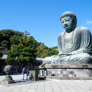 Kamakura, Great Buddha at Kotoku-in temple